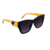Óculos de Sol Diva - Amarelo e Preto Degradê na internet