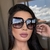 Óculos de Sol Sonia - Preto Degradê - comprar online