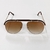 Óculos de Sol Justin - Marrom e Dourado - comprar online