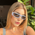 Óculos de Sol Khloe - Azul Claro
