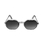 Óculos de Sol Hexagonal - Preto - loja online