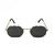 Óculos de Sol Hexagonal - Preto e Dourado - comprar online