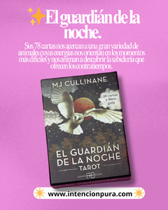 El guardián de la noche. Tarot 78 cartas y libro guía