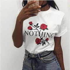 Remera (MODAL) Nothing (Dama)