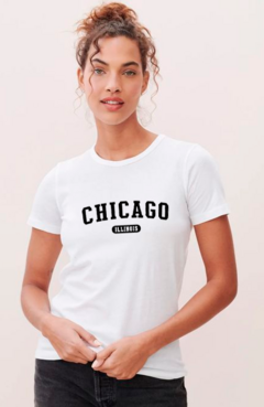 Remera (ALGODÓN) Chicago (Mujer) (NTF)