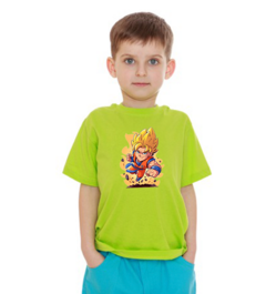 Remera Mini Goku (Niña/o) - comprar online