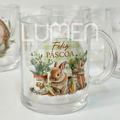 KIT CANECA DECORADAS PASCOA - 4 PEÇAS - Fundos, Props e Acessórios para Estúdios | Lumen Props