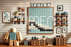 Fundo Fotográfico ROBLOX LMROB08