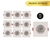 Kit Spot de Embutir Quadrado 5w 6500k Led Bivolt 8,6x8,6x2,5cm (10 Peças) - Opus ECO 32719 - comprar online