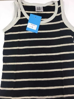 Musculosa Bebé, Algodó Estampada Rayada.(4254) - comprar online