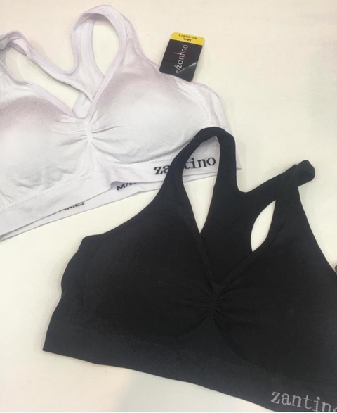 Top Deportivo Zantino Taza Soft Desmontable Microfibra lisa