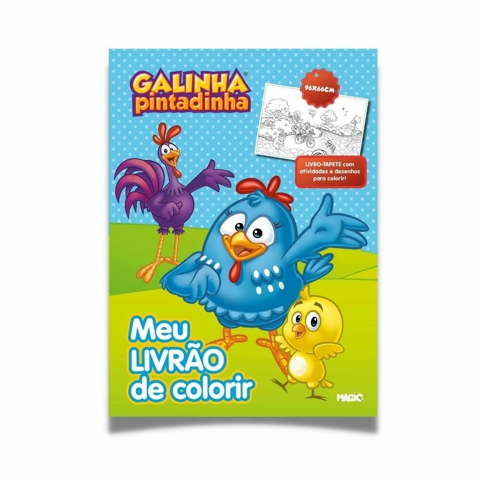 12 Desenhos da Galinha Pintadinha para Colorir