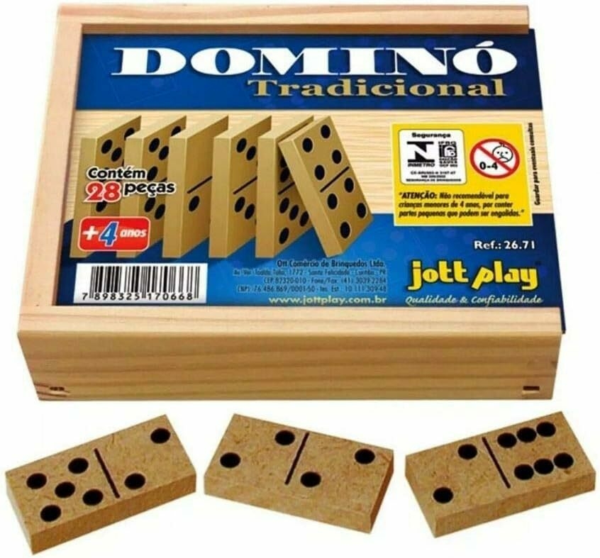 Dominó - Jogo Tradicional - Compra na