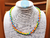 Collar Para Mujer Cordon Multicolor Degradado En Mostacilla Checa