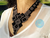 Collar Para Mujer en Mostacilla Checa Geométrico Nefertiti