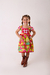 Vestido São João - Vermelho c/ amarelo - Andressa Kids | Moda Infantil