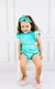 Romper Luxo - Verde - Andressa Kids | Moda Infantil