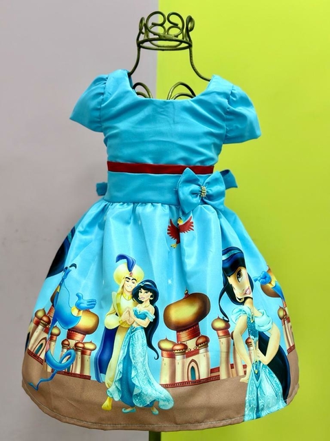 Vestido Moana - Andressa Kids