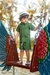 Mauricinho Linho Verde Militar - Andressa Kids | Moda Infantil