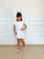 Vestido Mabel Branco - Andressa Kids | Moda Infantil