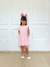 Vestido Mabel Rosê - Andressa Kids | Moda Infantil