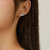 Brinco Ear Cuff Pena em Prata 925 - comprar online