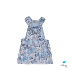 Jardineira Saia Frozen | Infantil