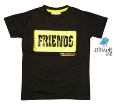 Camiseta Friends - Preta - comprar online