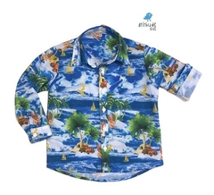 Camisa Max - Estampa Hawaii