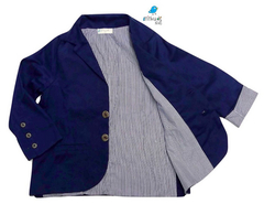 Blazer Tim - Azul Marinho (com forro) | Sarja - Atithude Kids