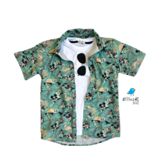 Camisa Mickey Safari | Adulta Masculina - comprar online