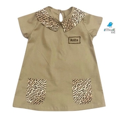 Vestido Sandy - Bege | Safari