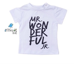 Camiseta Mr. Wonderful - Branca