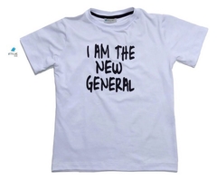Camiseta - I am the new general - Branca na internet