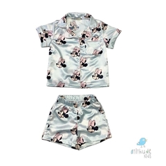 Pijama Minnie verde póa | Infantil - comprar online