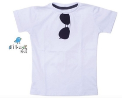 Camiseta Rayban - Branca | Adulto - Atithude Kids