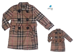 Kit Trench Coat Rafaela - Tal mãe, tal filha (duas peças)