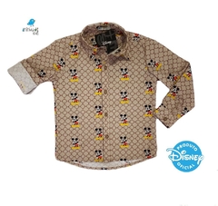 Camisa Mickey Gus| Luxo | Adulto - Masculino