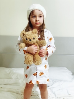 Camisola Ted Rosa Poá | Infantil na internet