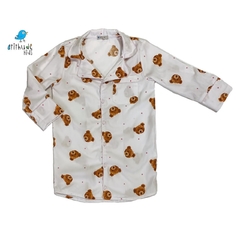 Camisola Ted Rosa Poá | Infantil