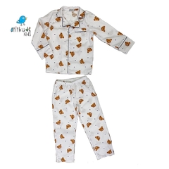 Pijama Ted Azul Poá | Infantil - comprar online