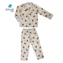 Pijama Ted Rosa Poá | Infantil