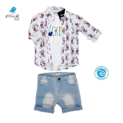 Camisa Mickey Sketch | Infantil Disney - Atithude Kids