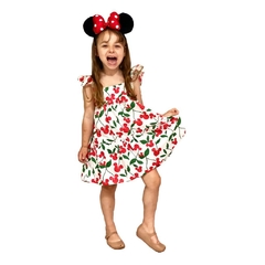 Vestido Minnie Cereja babados | infantil - comprar online