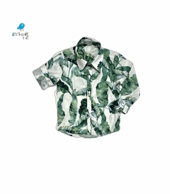 Camisa Dado - Verde | Folhas - comprar online