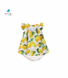 Vestido Antonella Baby - Estampa limão