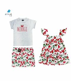Conjunto Tal mãe, Tal filha | Minnie (Duas peças) Shorts Saia e Vestido - comprar online