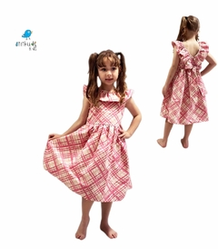 Vestido Laura - rosa - Atithude Kids