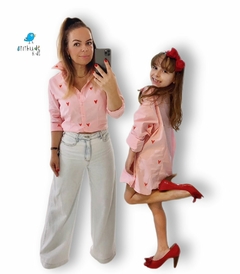 Conjunto Cora Mãe e filha/Rosa - comprar online