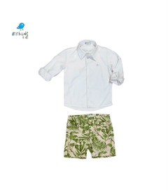 Kit Saia e bermuda estampada - | Tal mãe, tal filho (duas peças) - comprar online